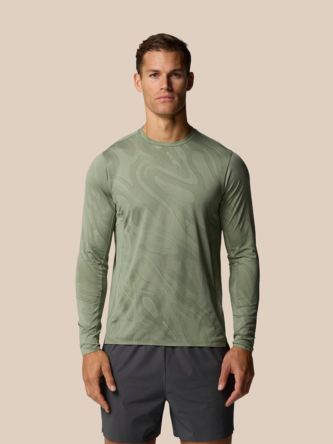 Zone Training LVS Long Sleeve Top - Thyme