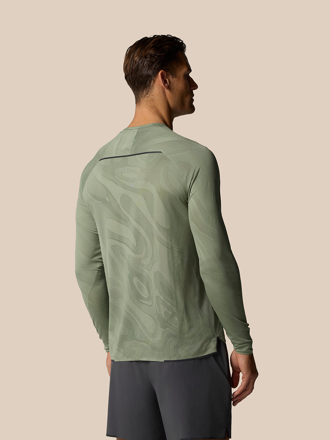 Zone Training LVS Long Sleeve Top - Thyme - Thyme