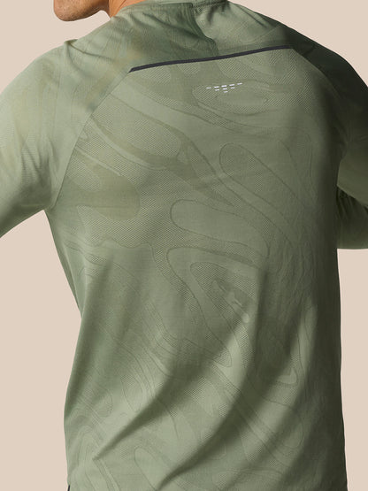 Zone Training LVS Long Sleeve Top - Thyme