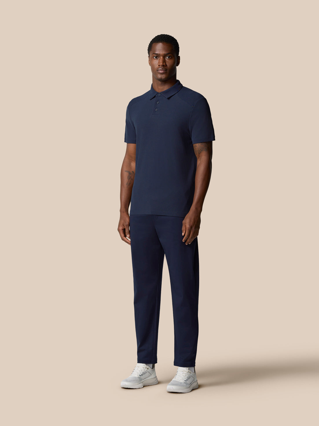 Elevated Lifestyle Polo - Navy