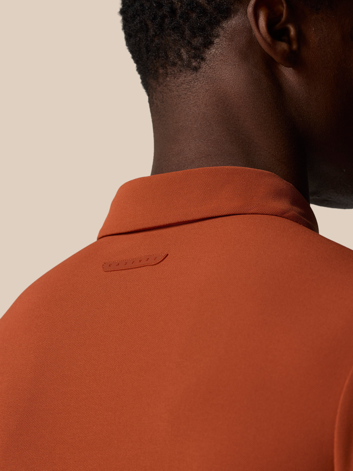 Elevated Lifestyle Polo Top - Dark Rust - Dark Rust/Dark Rust