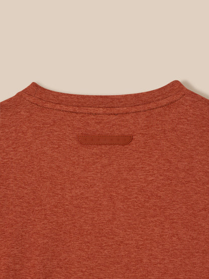 Elevated Lifestyle T-Shirt - Dark Rust