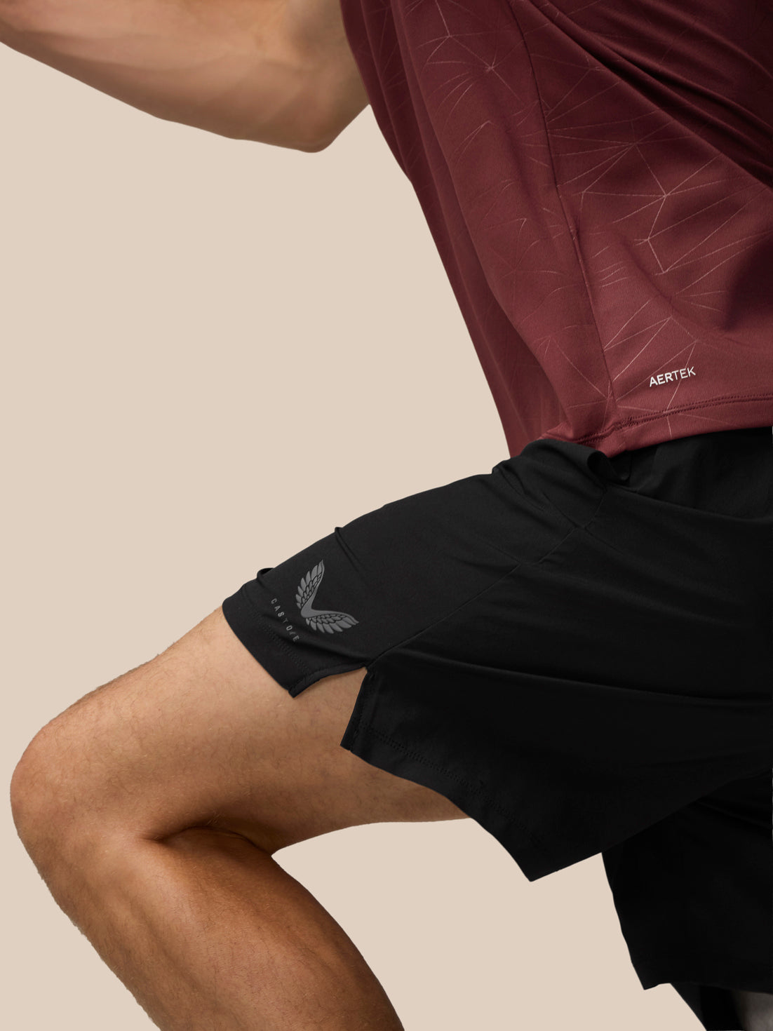Adapt Training T-Shirt - Plum/Mint