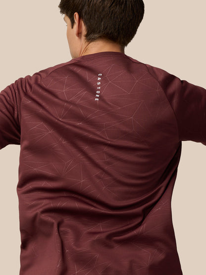 Adapt Training T-Shirt - Plum/Mint