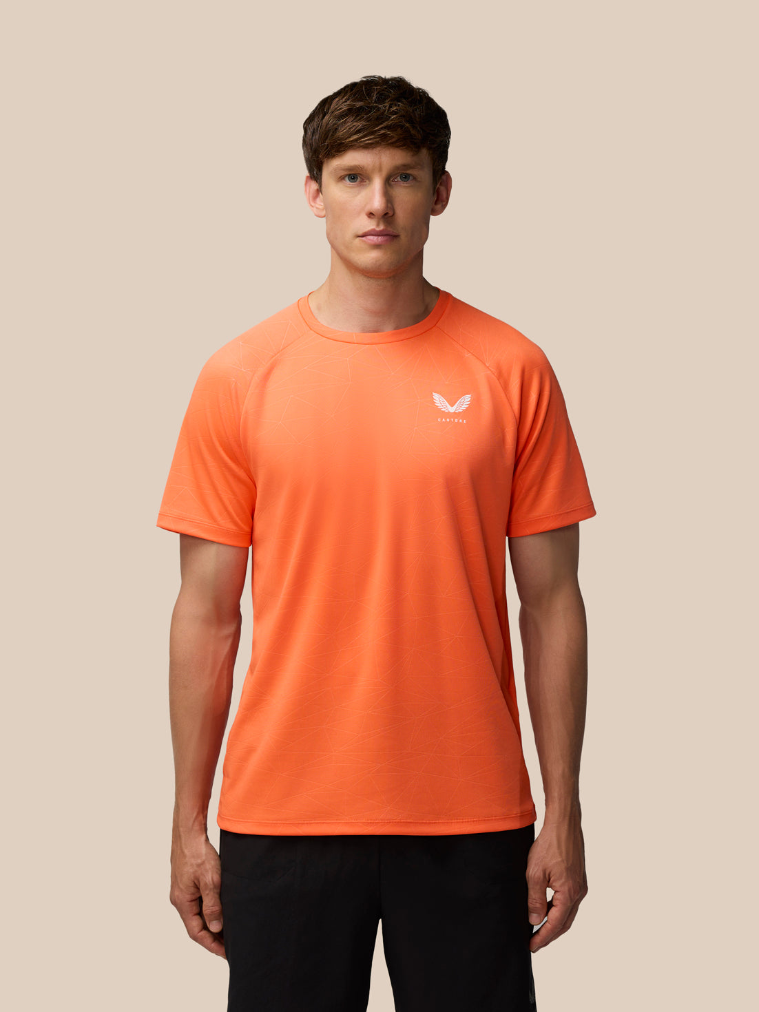 Adapt Training T-Shirt - Orange - Bright Orange/Mid Grey