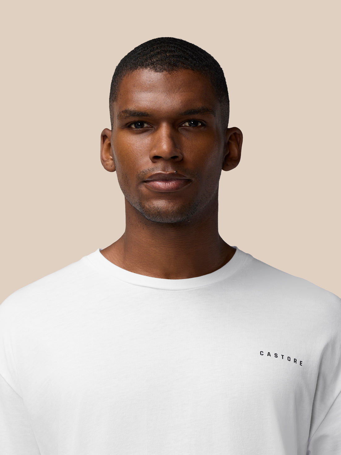 Flex Cotton T-Shirt- White/Black - White/Black