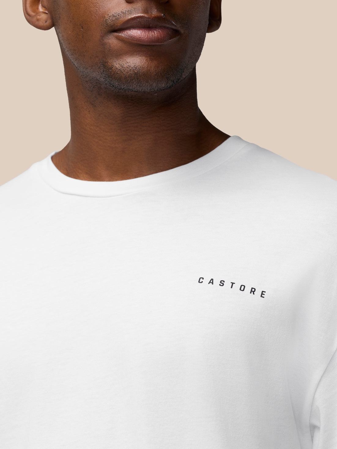 Flex Cotton T-Shirt- White/Black - White/Black