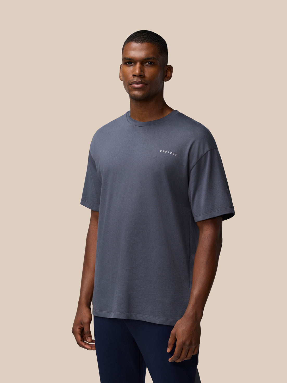 Flex Cotton T-Shirt- Pewter/Alloy - Pewter/Alloy