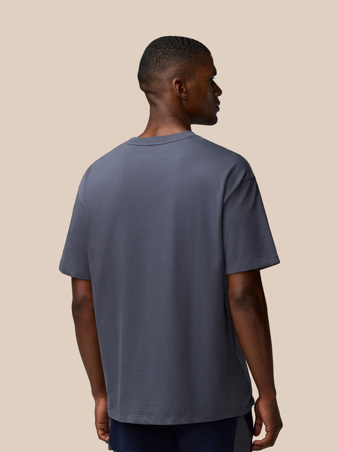Flex Cotton T-Shirt- Pewter/Alloy - Pewter/Alloy