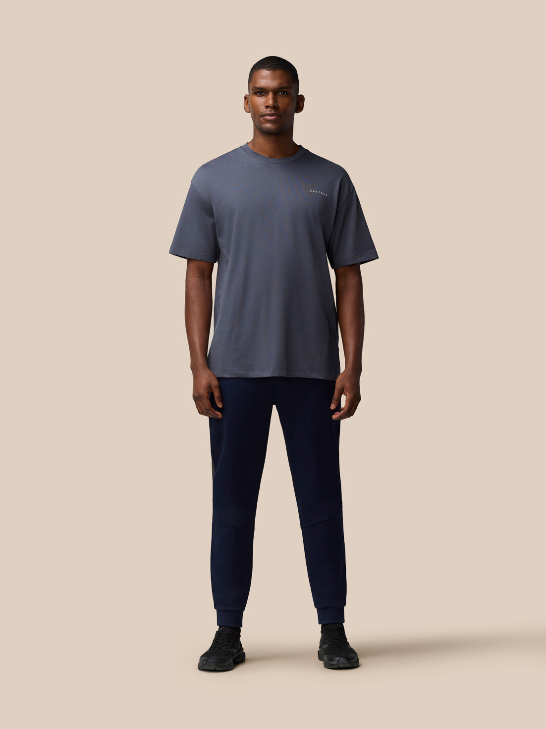 Flex Cotton T-Shirt- Pewter/Alloy - Pewter/Alloy