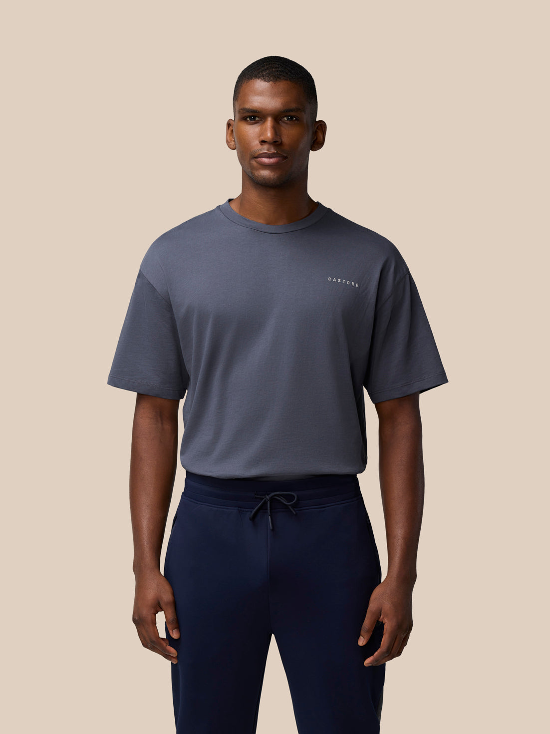 Flex Cotton T-Shirt- Pewter/Alloy - Pewter/Alloy