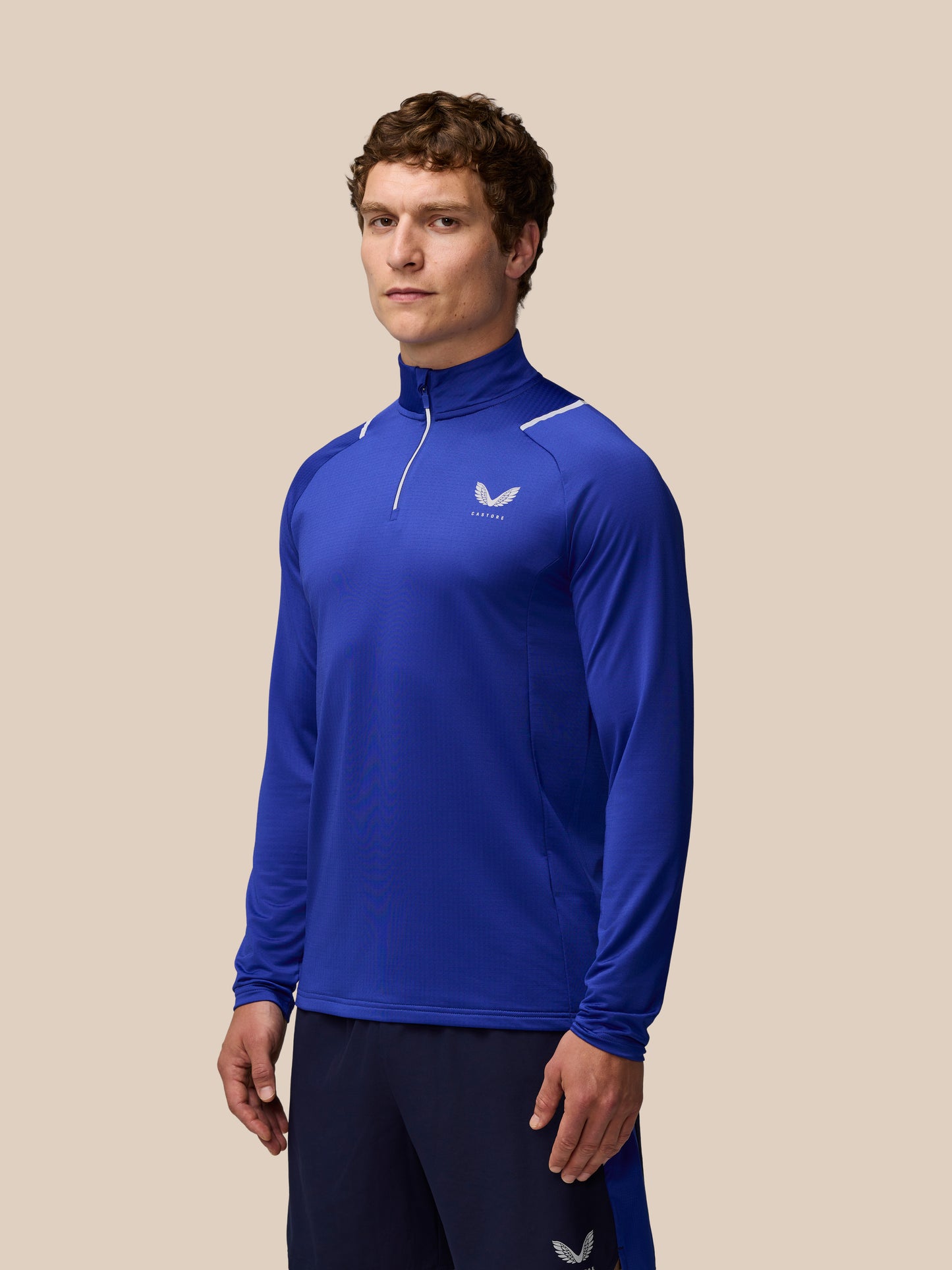 Apex Training Winterised 1/4 Zip Top - Blue