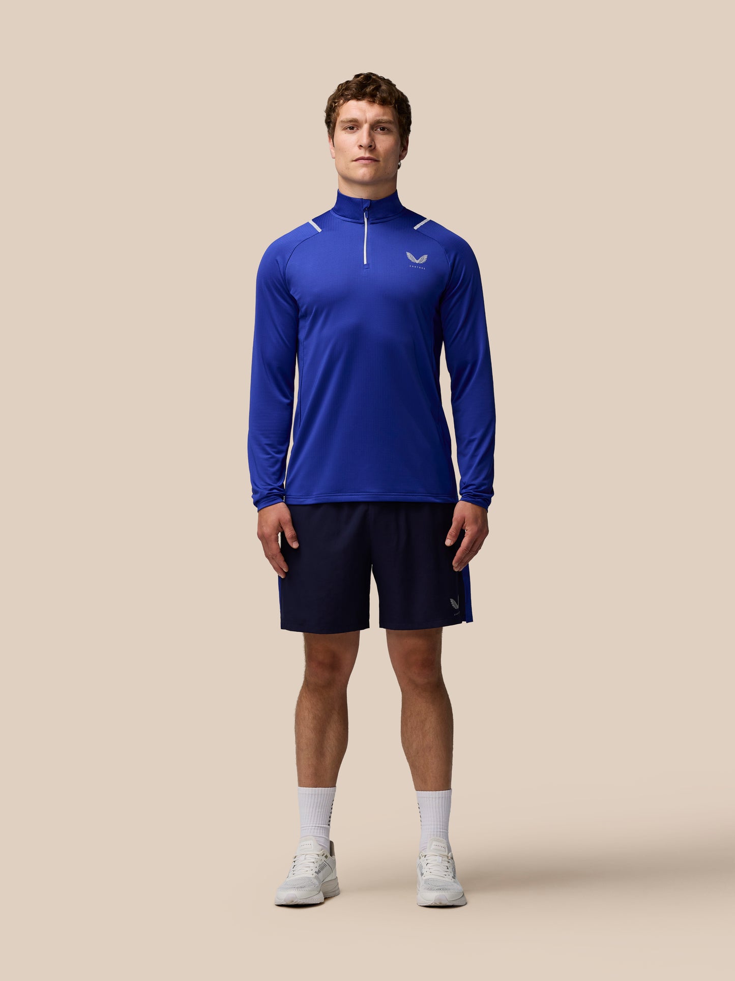 Apex Training Winterised 1/4 Zip Top - Blue
