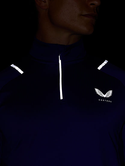Apex Training Winterised 1/4 Zip Top - Blue