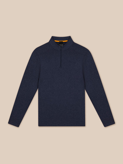 Elevated Lifestyle 1/4 Zip Top - Navy
