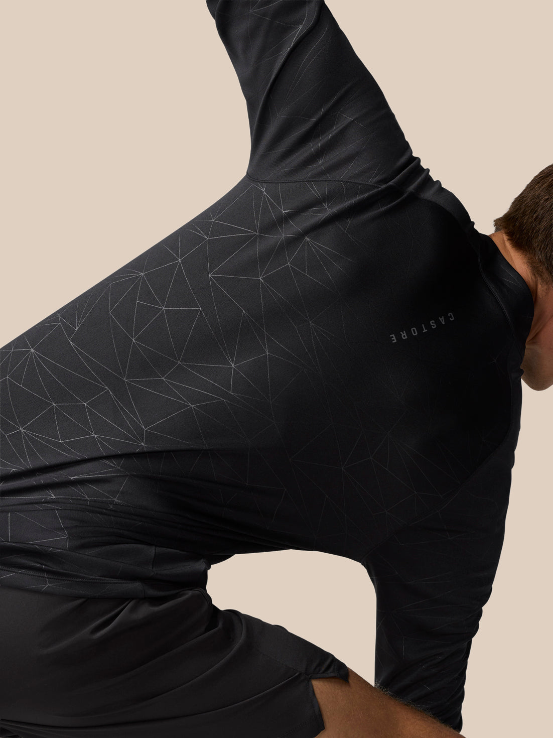 Adapt Training 1/4 Zip Top - Black