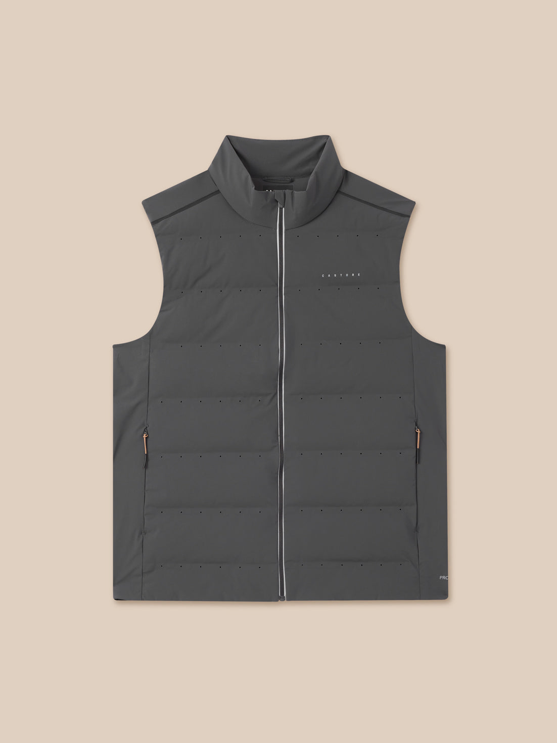Zone Training LVS Insulated Gilet - Gunmetal/Black Reflective