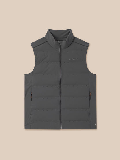 Zone Training LVS Insulated Gilet - Gunmetal/Black Reflective