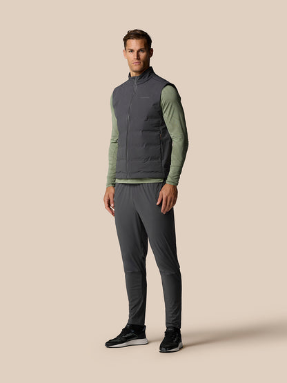 Zone Training LVS Insulated Gilet - Gunmetal/Black Reflective