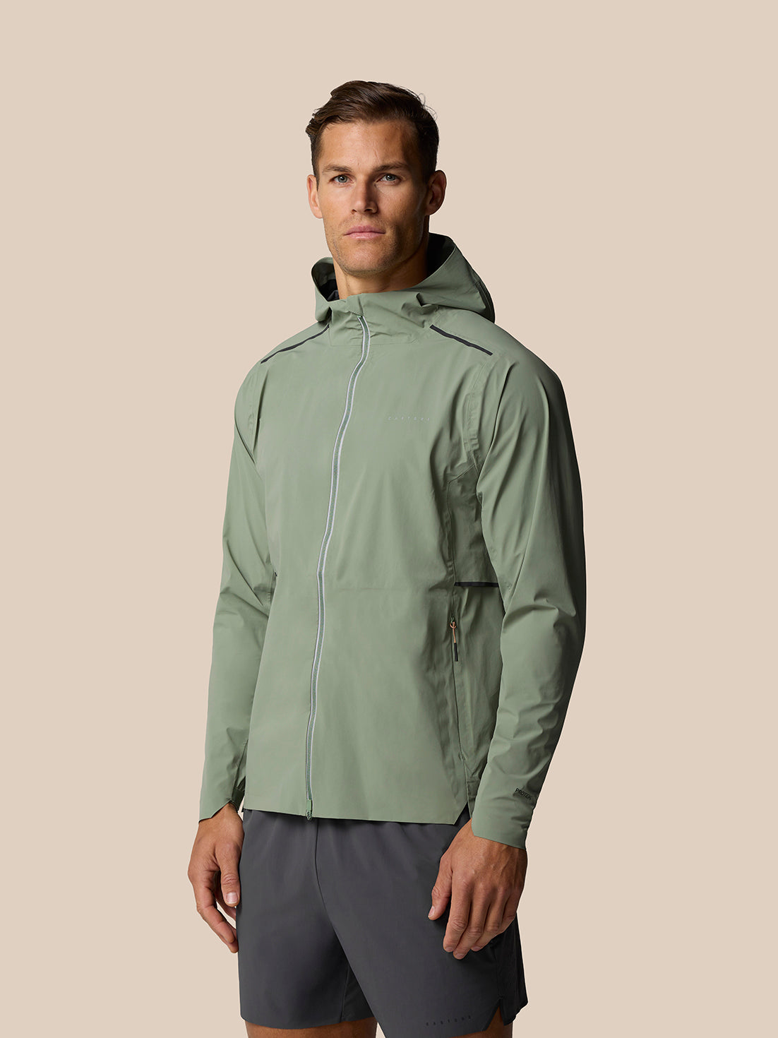 Zone Training LVS Jacket - Thyme/Black Reflective - Thyme/Black Reflective
