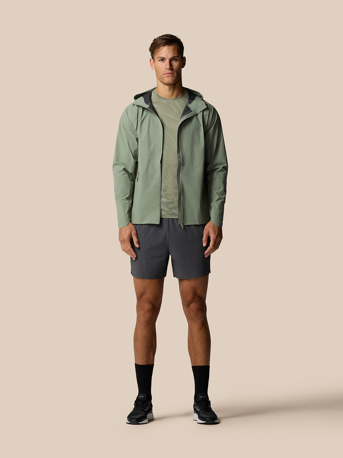 Zone Training LVS Jacket - Thyme/Black Reflective