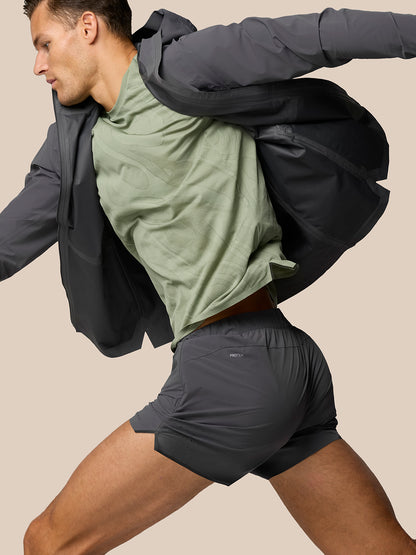 Zone Training LVS Jacket - Gunmetal/ Black Reflective
