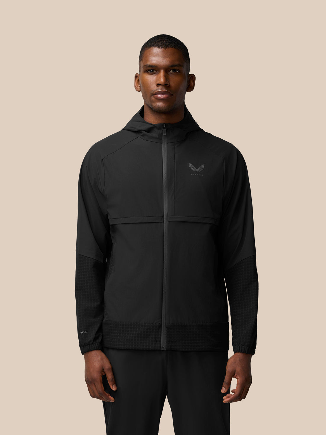 Flex Winterised Woven Jacket - Black – Castore