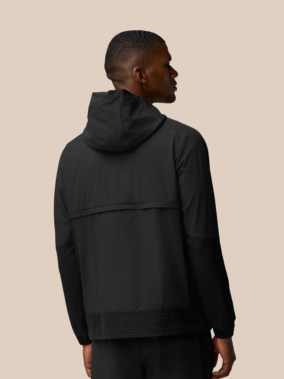 Flex Winterised Woven Jacket - Black - Black/Gunmetal