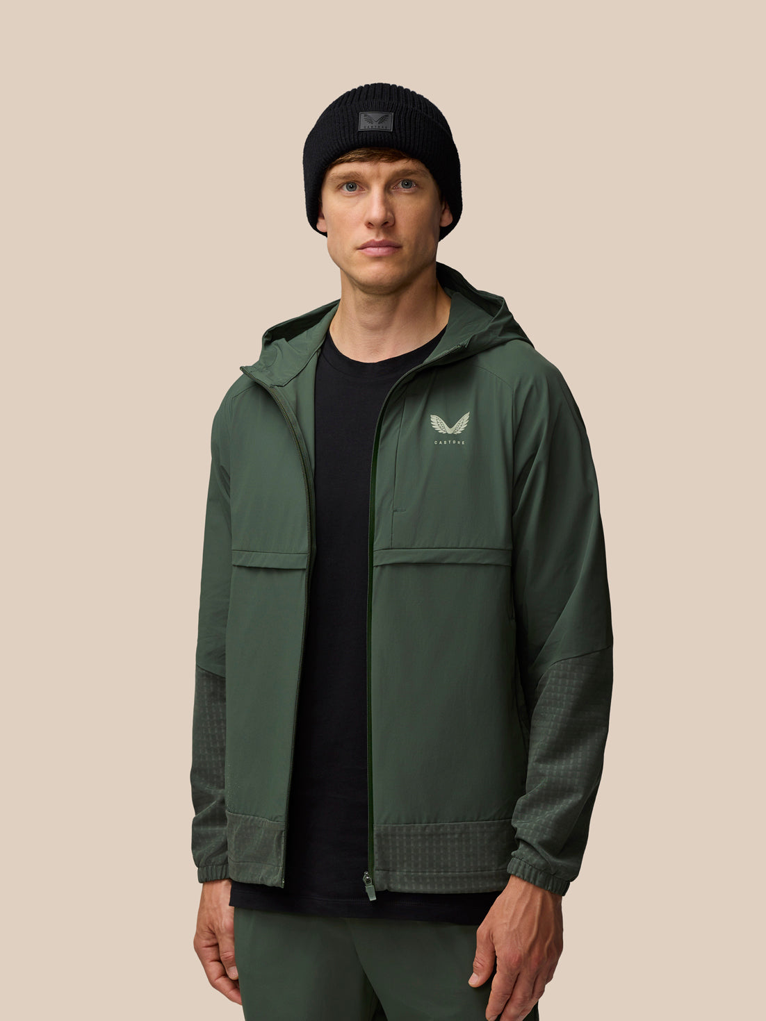 Flex Winterised Woven Jacket - Dark Green
