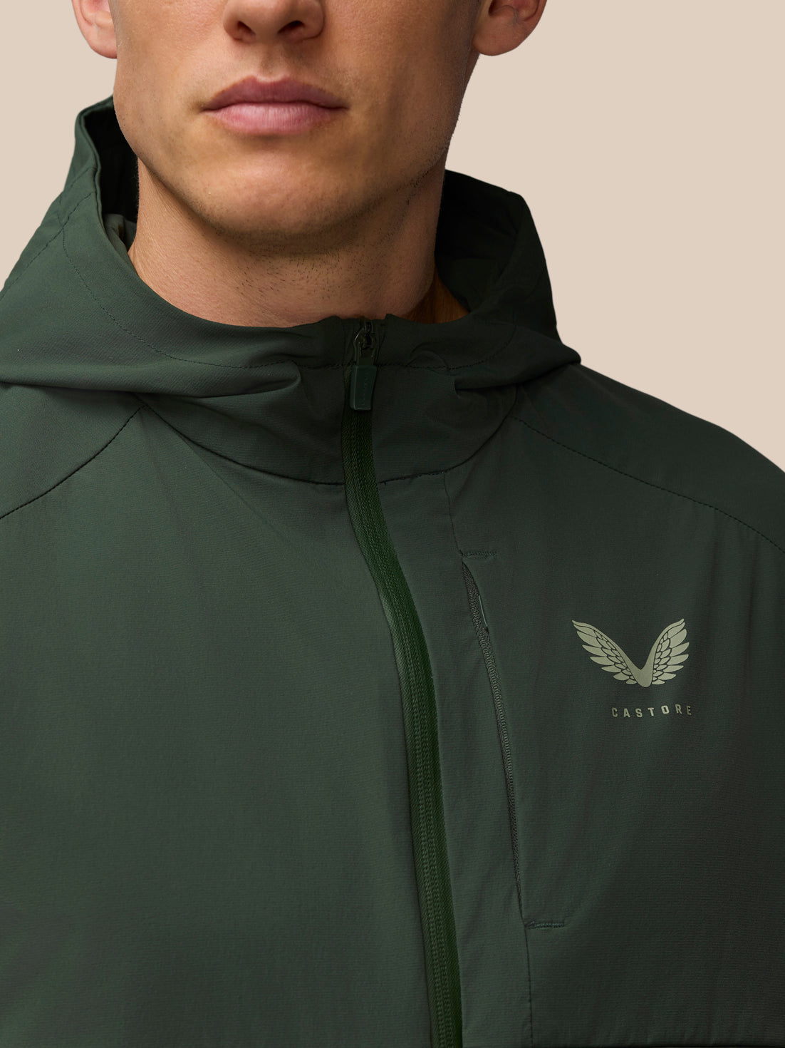 Flex Winterised Woven Jacket - Dark Green