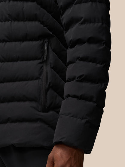 Lightweight Puffer Jacket - Black
