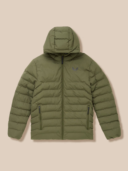 Lightweight Puffer Jacket - Ivy Green