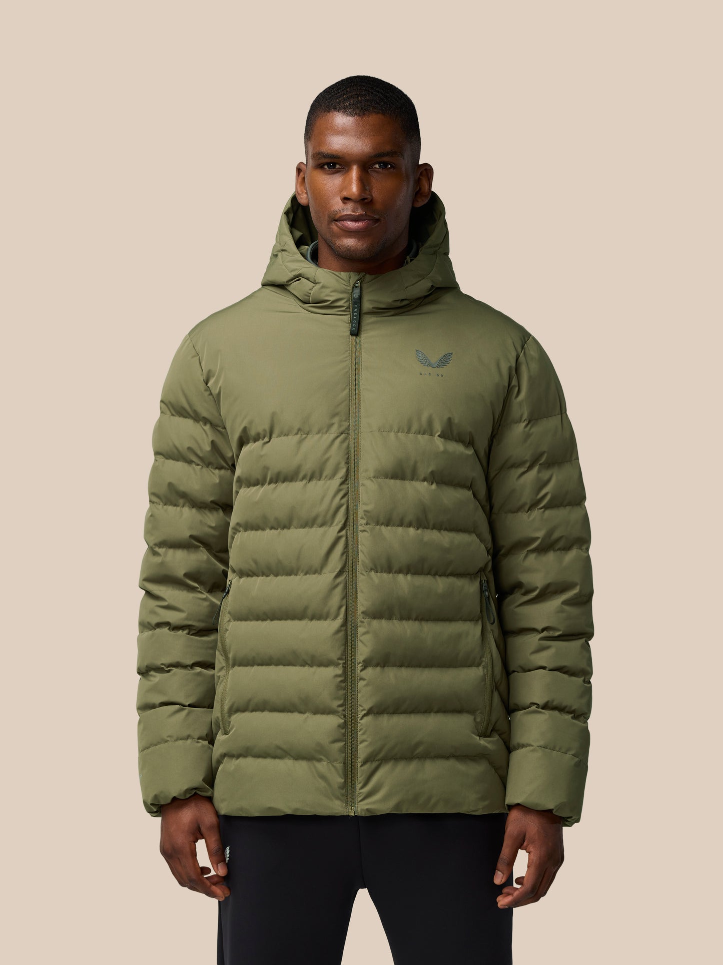 Lightweight Puffer Jacket - Ivy Green