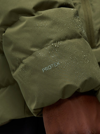 Lightweight Puffer Jacket - Ivy Green