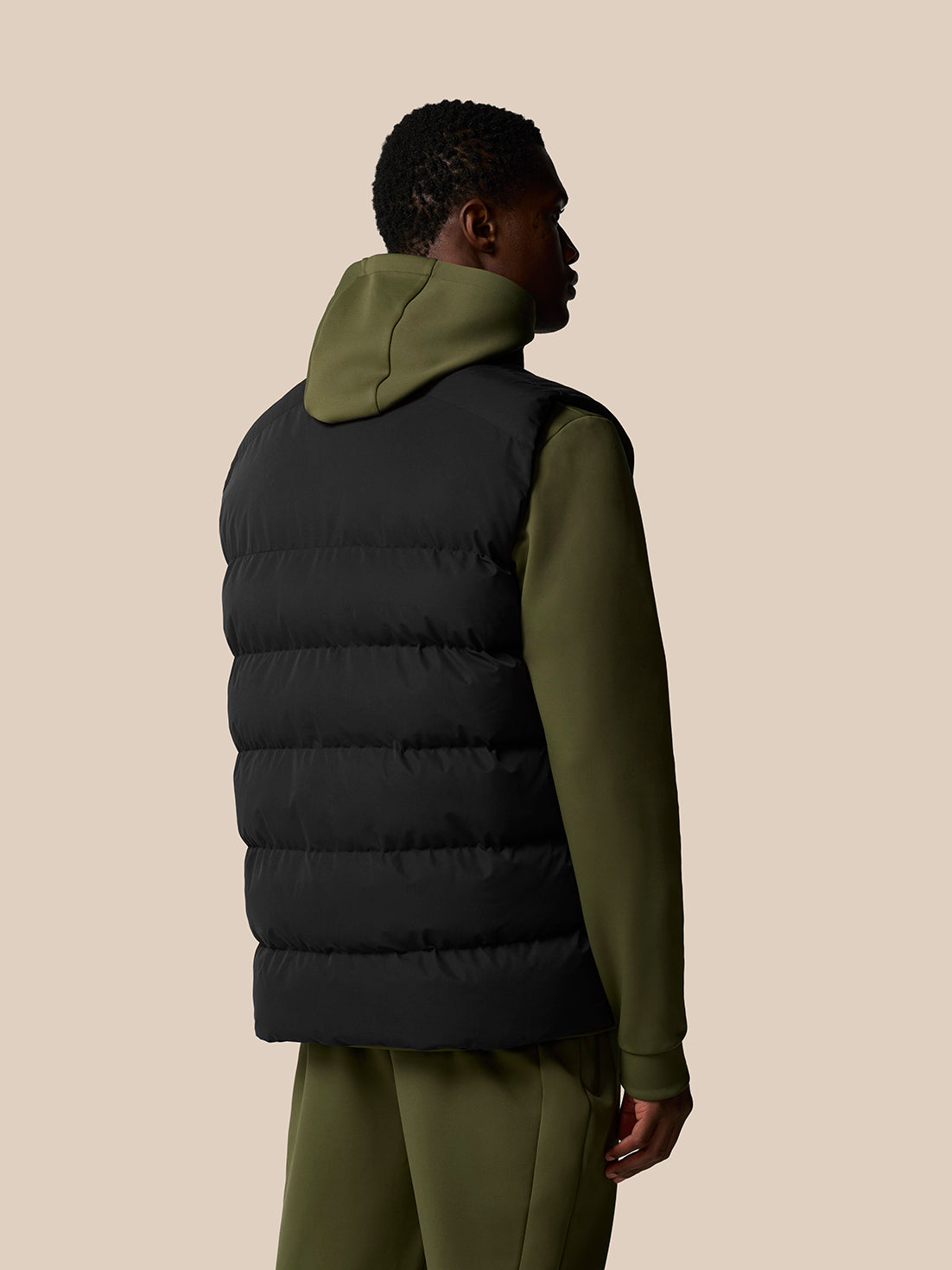 Puffer Gilet - Black