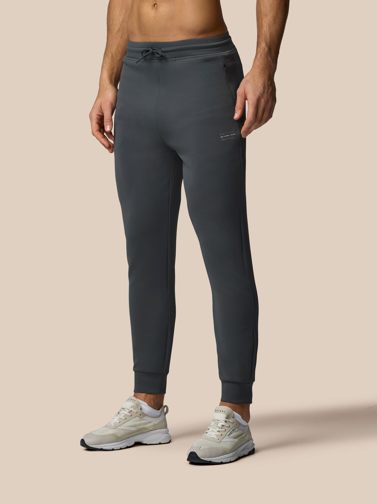 Men’s x Paul Smith Technical Joggers - Charcoal - Charcoal