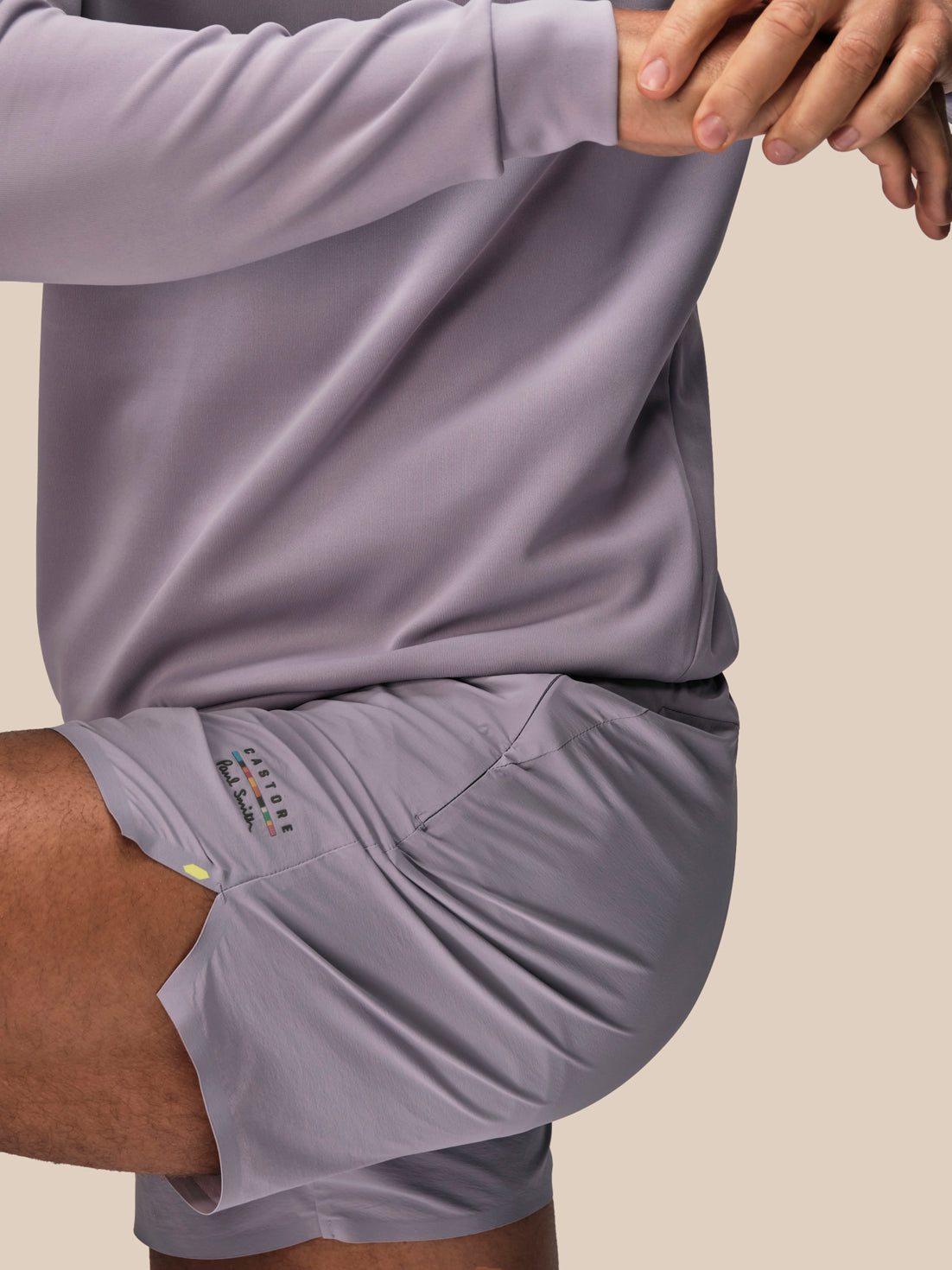 Men's Castore x Paul Smith Performance 6" Shorts - Mauve - Mauve