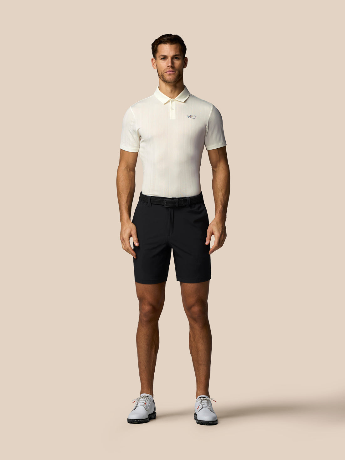Men’s x Paul Smith Technical Golf Shorts - Black - Black