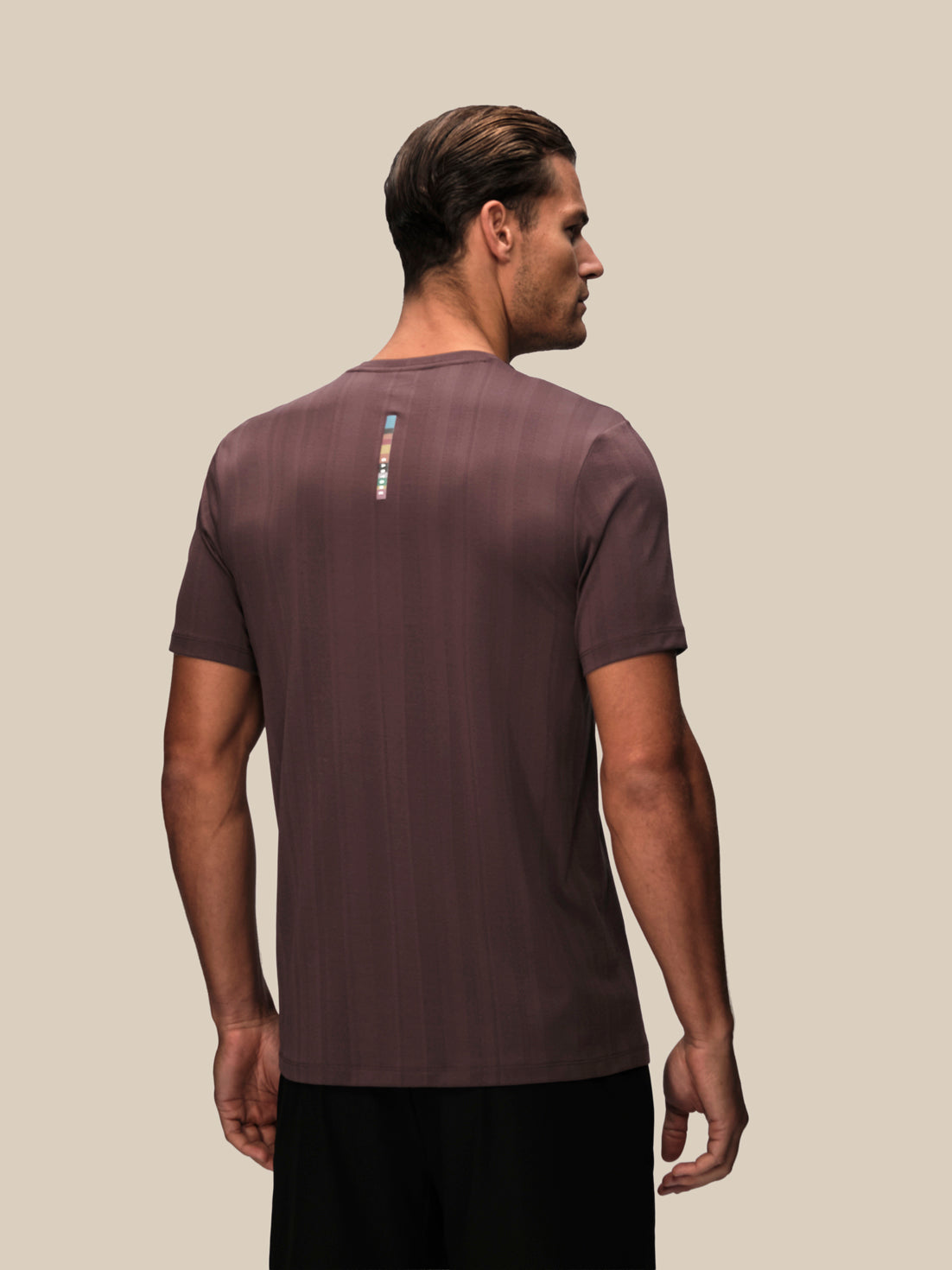 Men's Castore x Paul Smith Short Sleeve T-Shirt - Purple - Deep Damson