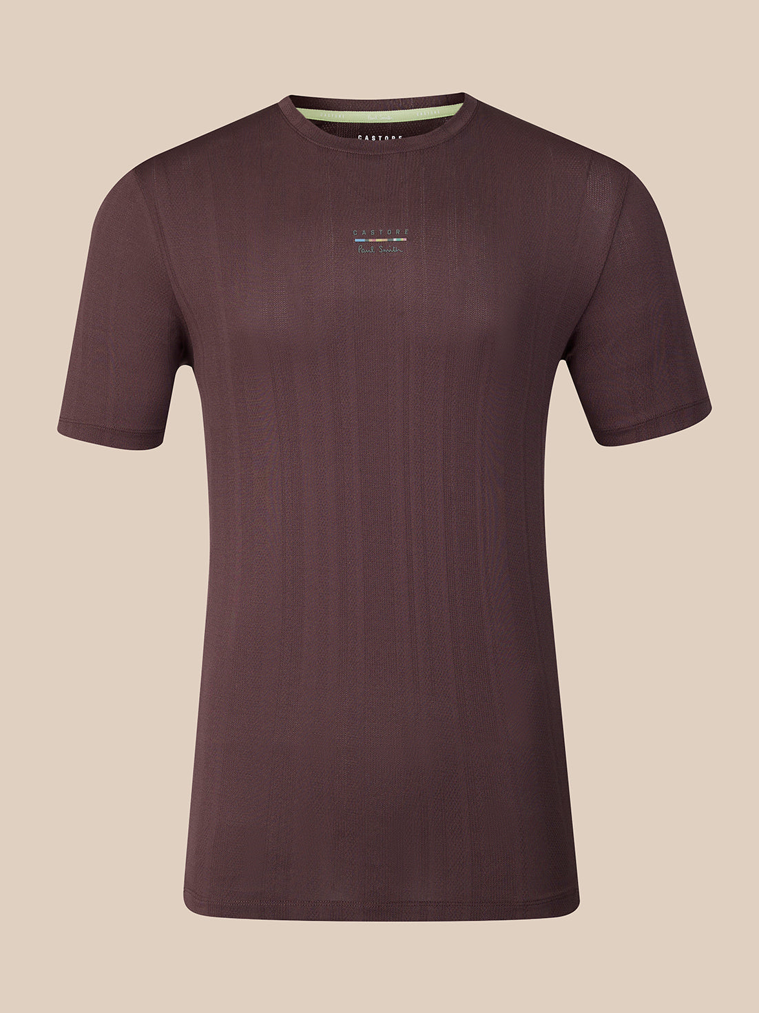 Men's Castore x Paul Smith Short Sleeve T-Shirt - Purple - Deep Damson