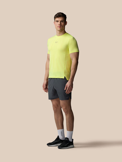 Men’s x Paul Smith Performance Engineered Knit Short Sleeve T Shirt - Lime