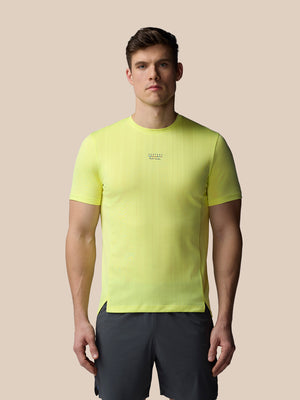 Men’s x Paul Smith Performance Engineered Knit Short Sleeve T Shirt - Lime