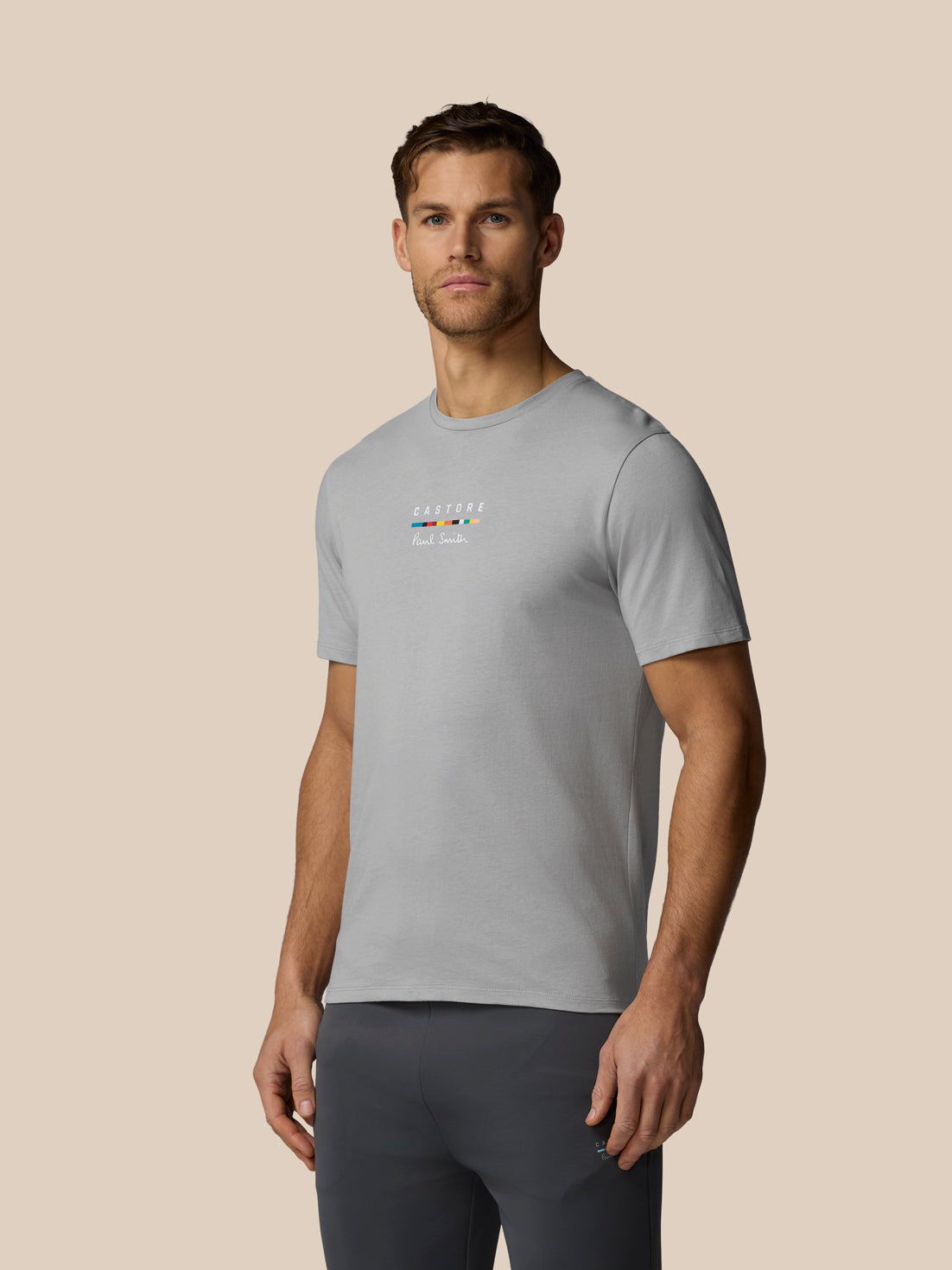 Men’s x Paul Smith Graphic Short Sleeve T-Shirt - Grey - Grey