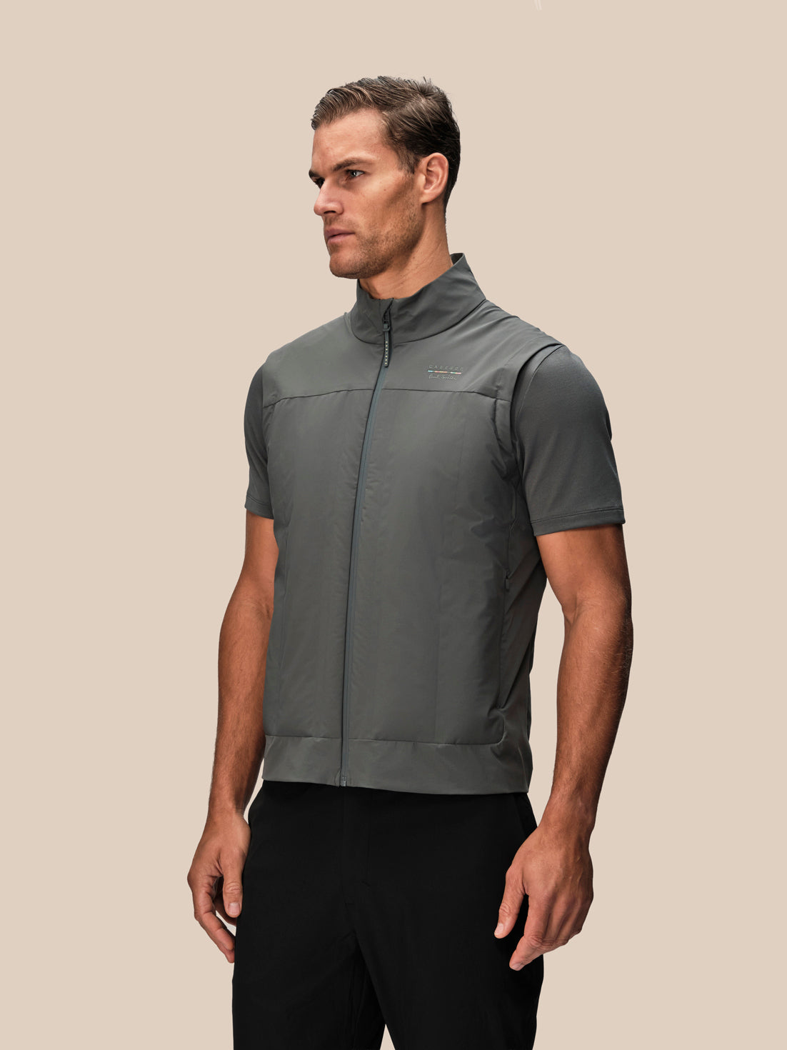Men's Castore x Paul Smith Gilet - Charcoal