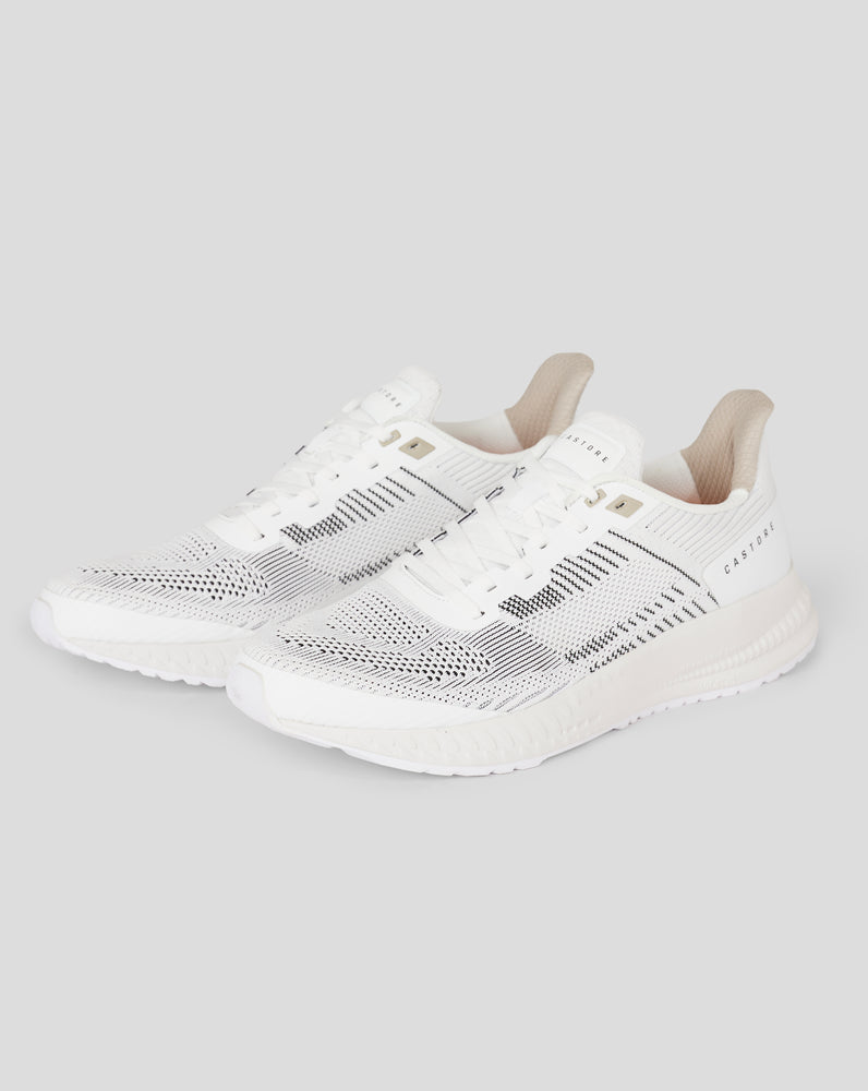 Men's Knitted Trainers - White