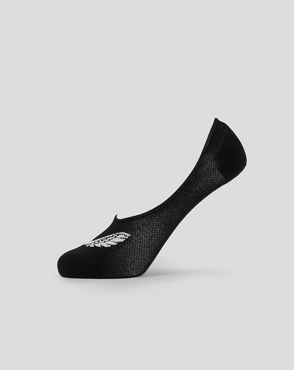 2 Pack Basic Hidden Sock - Black