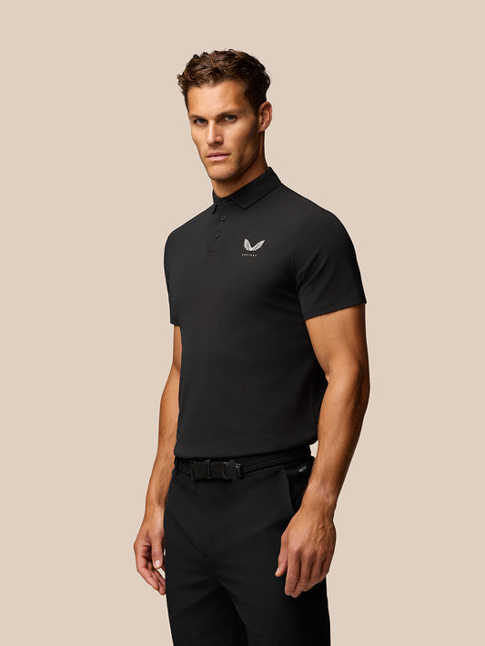 Men’s Golf Essential Polo - Black