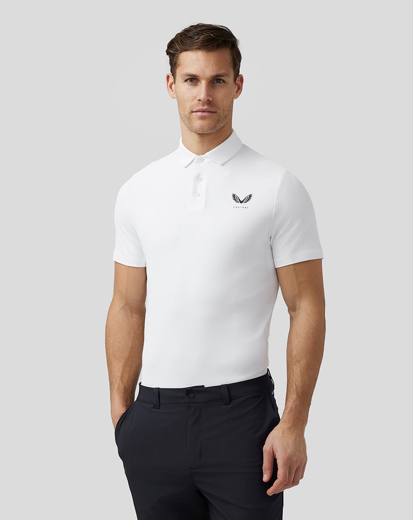 Men’s Golf Essential Polo - White