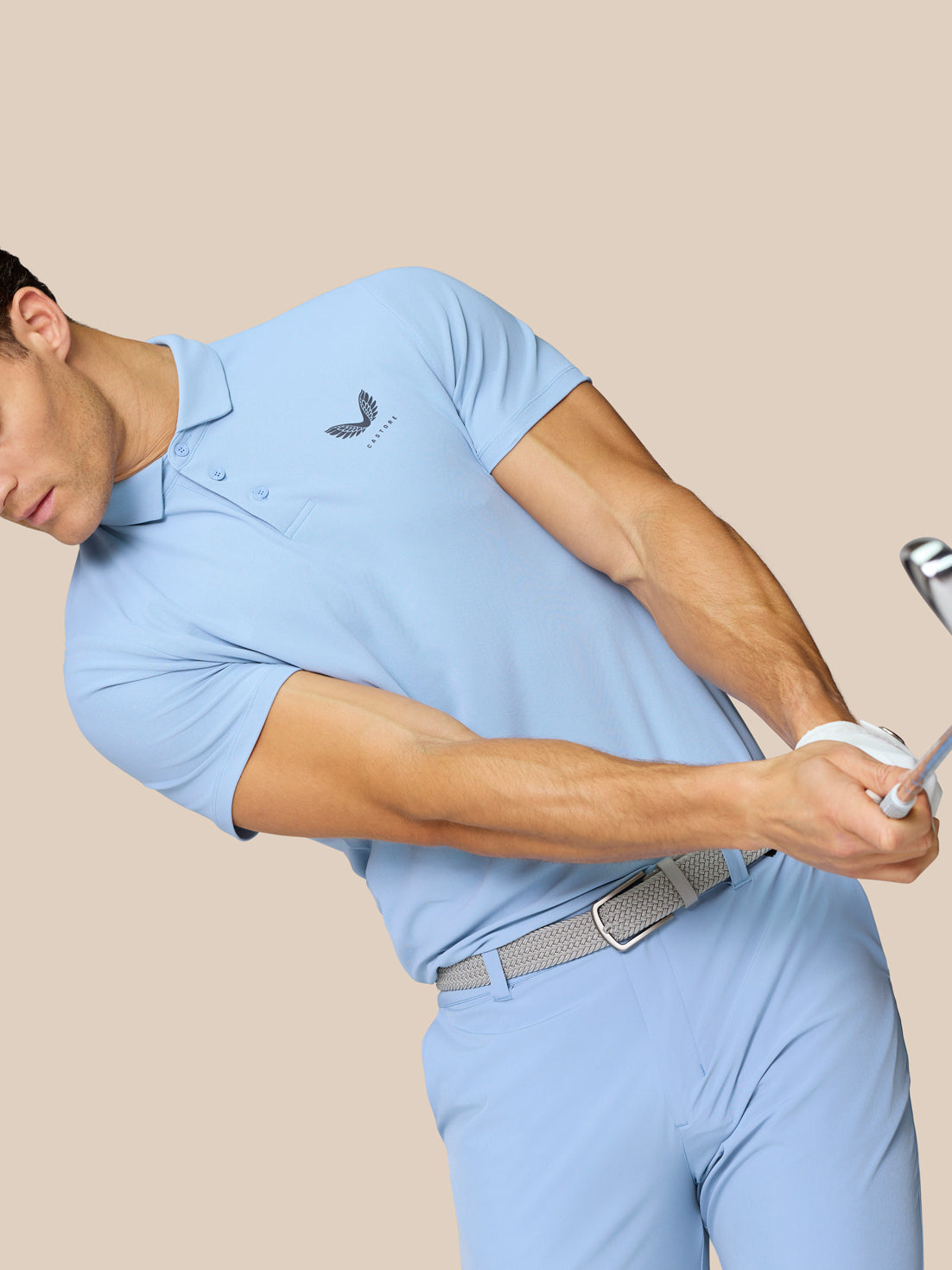 Golf Club Essential Polo - Sky Blue - Sky Blue