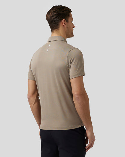 Pinnacle Knit Polo - Clay